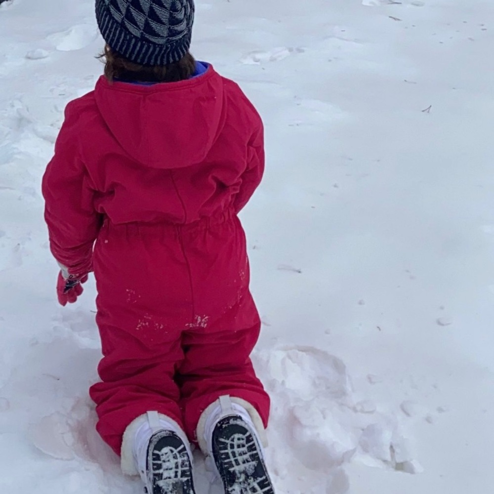 Girls snow suit